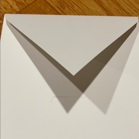 New Hermès white envelope size: 5” x 6” - Picture 4 of 5
